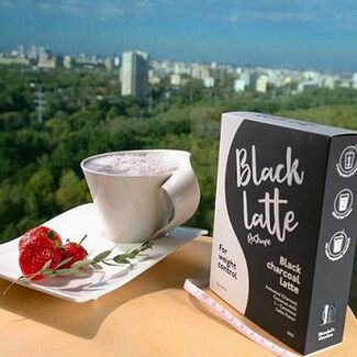 Virdeeler vun black latte