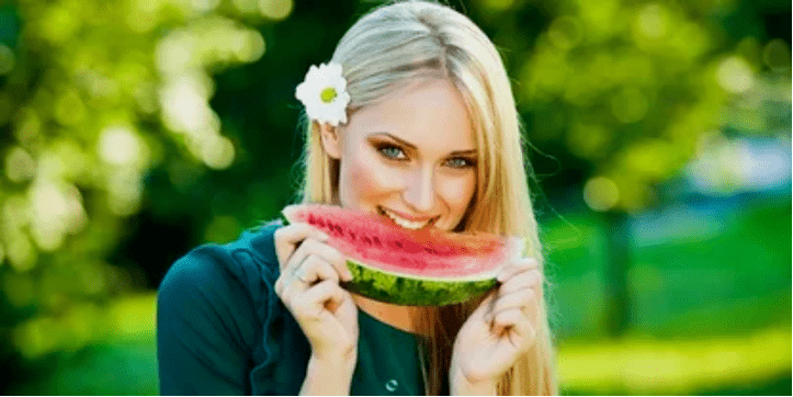 Waassermeloun Diät