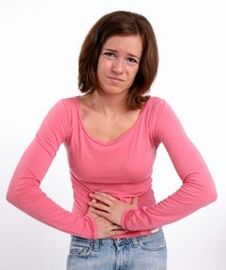 Bauchschmerzen bei enger Fra mat Gastritis
